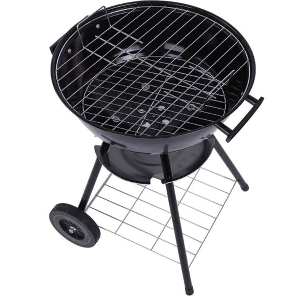 SUGIFT Charcoal Grill,17 inch small bbq grill,round bbq charcoal grills,charcole Kettle grills,outdoor cooking coal grills,outdoor cooking