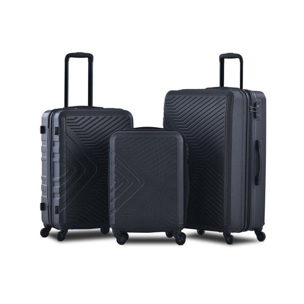 SUGIFT 3 Piece Luggage Sets, Suitcase Lightweight Set