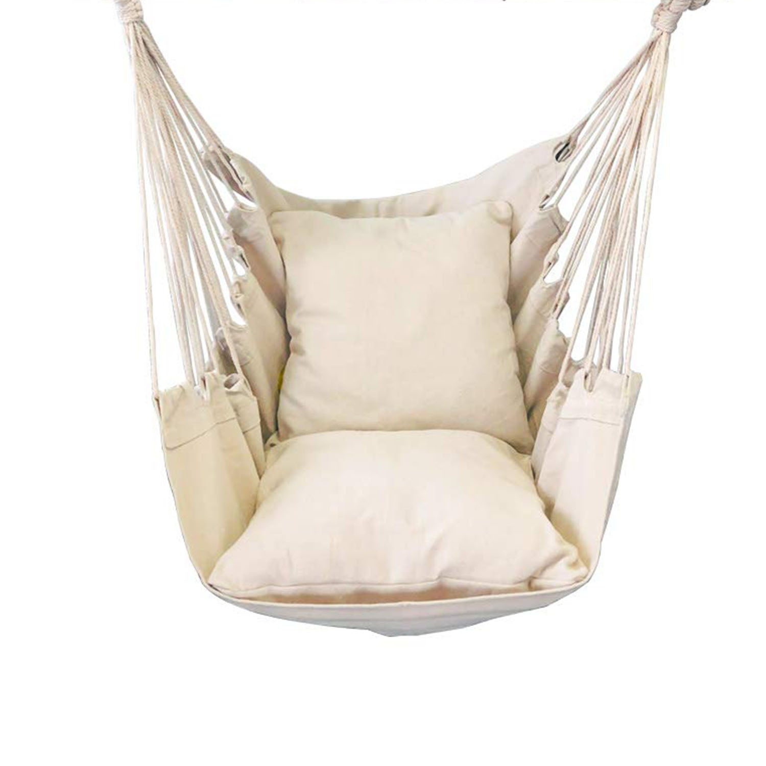 SUGIFT Hanging Hammock Chair with Double Cushions