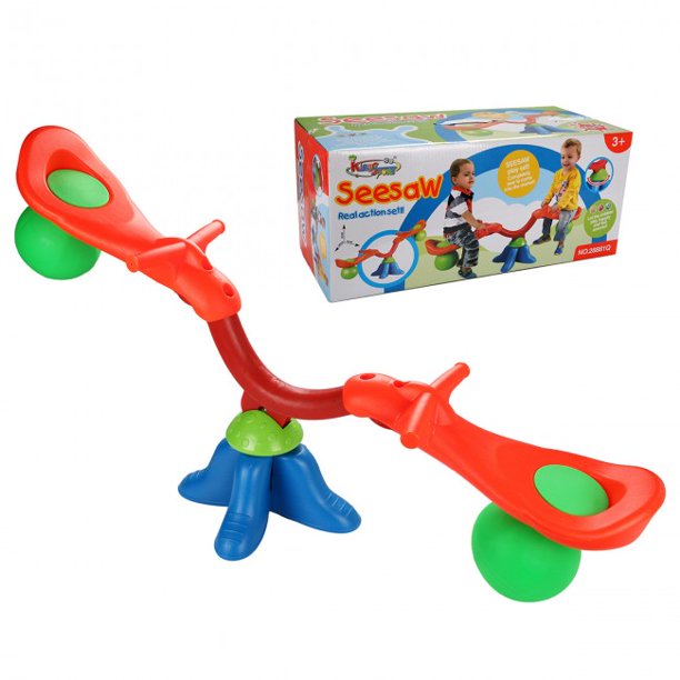 SUGIFT Kids Seesaw Home Outdoor Kids Spinning Teeter