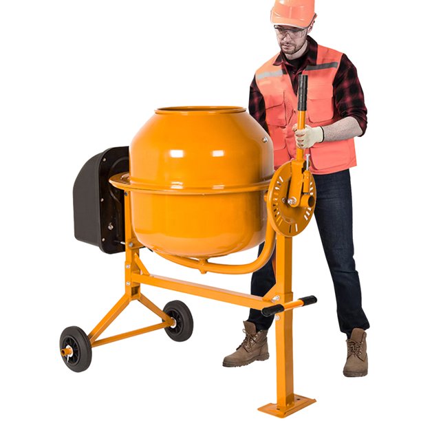 SUGIFT 4.2 Cu Ft Electric Cement Mixer 1/2 Hp