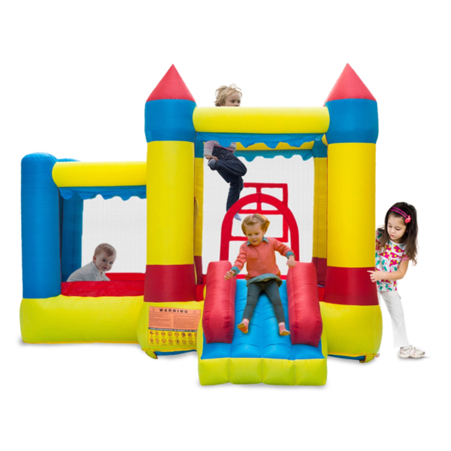 SUGIFT Inflatable Bounce House Castle Ball Pit Jumper Kids Play Castle,Thick Oxford Cloth