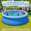 10 ft. Round 30 in. D Inflatable Above Ground Swimming Pool