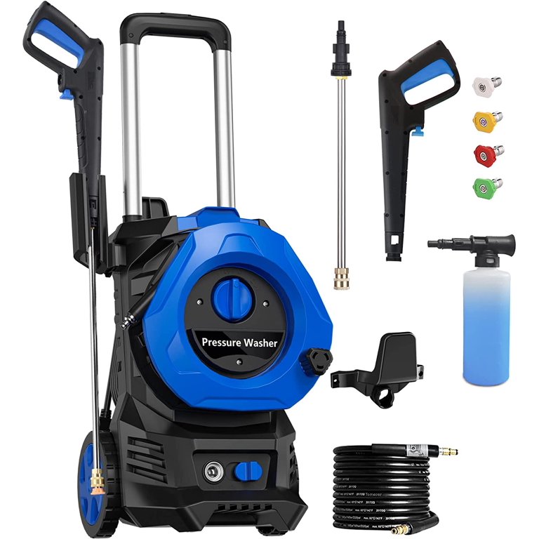 Electric Power Washer 4000PSI Max 2.6 GPM Pressure Washer with 25Ft Hose