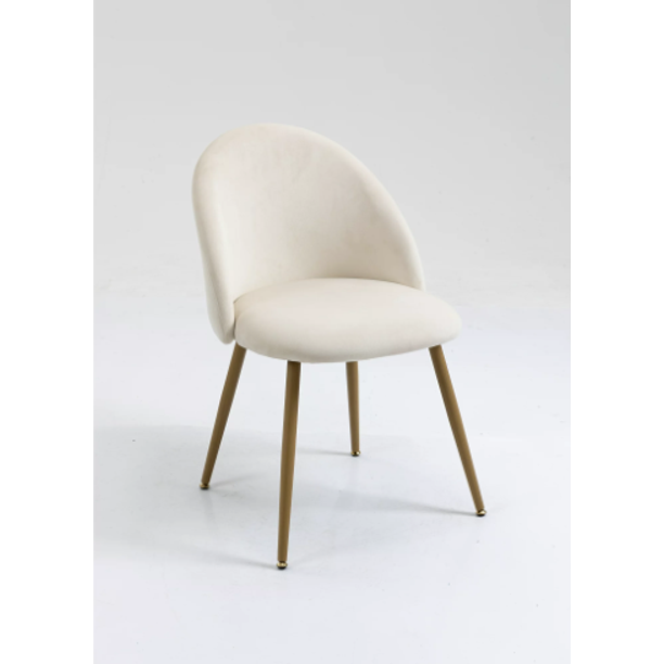 SUGIFT Modern Accent Chair, Cream White