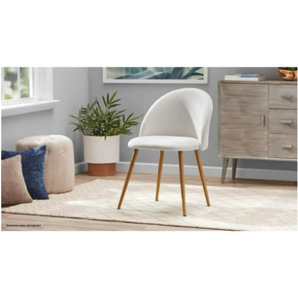 SUGIFT Modern Accent Chair, Cream White