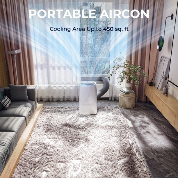 12000BTU 3-in-1 Portable Air Conditioner with Remote