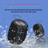 SUGIFT IPX6 Waterproof Wireless Bluetooth Speaker, Black