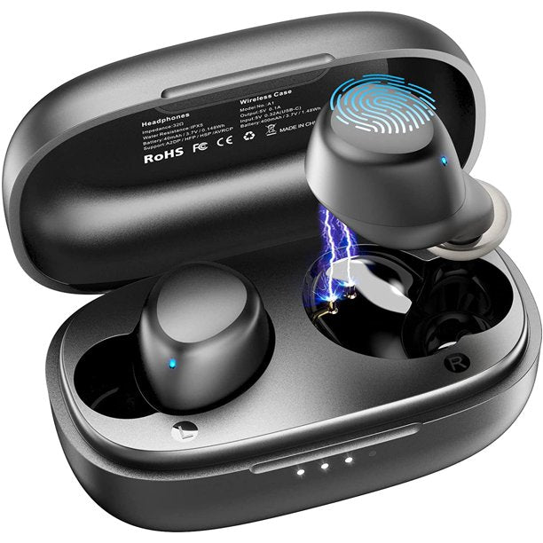 SUGIFT True Wireless Earbuds, TWS Bluetooth 5.1£¬IPX6 Waterproof Bluetooth Earbuds