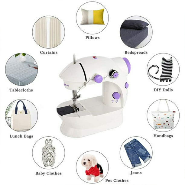 Electric Sewing Machine Portable Mini with 12 Built-in Stitches, 2