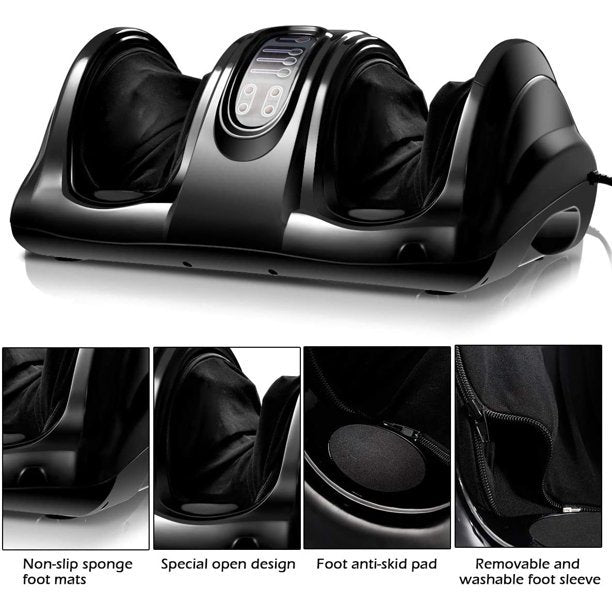 SUGIFT Foot Massager Machine With Remote, 4 Modes, Time Speed Direction Adjustable Massage For Feet