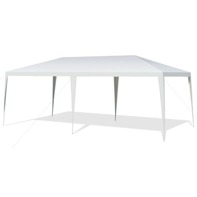 10 ft. x 20 ft. White Canopy Tent Gazebos