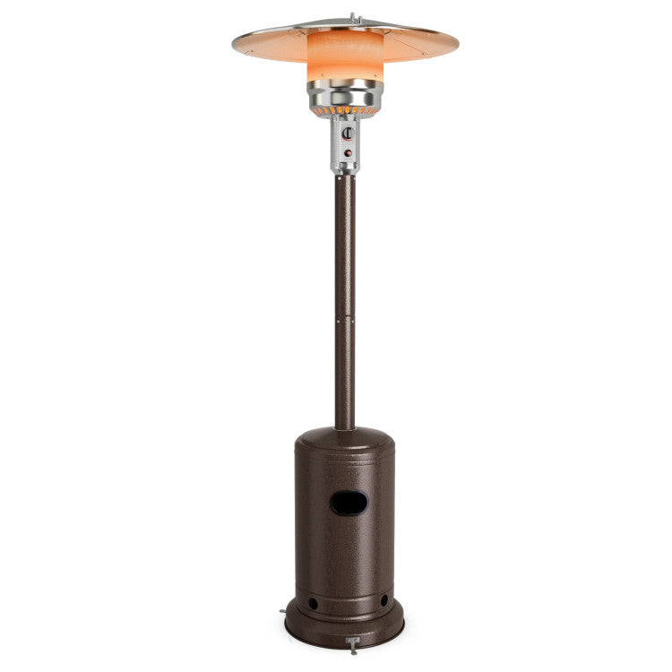 SUGIFT Garden Propane Standing LP Gas Steel Accessories Heater-Bronze